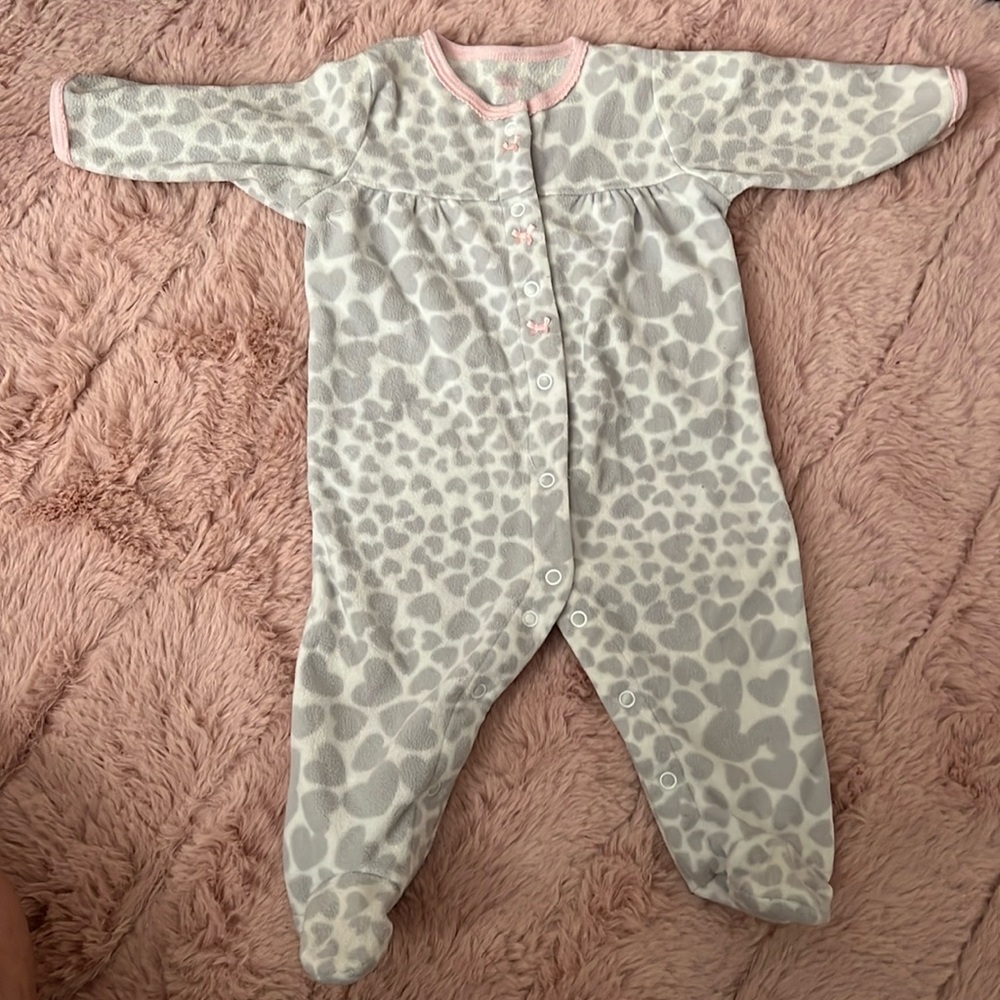 Carter’s Button Up Footie